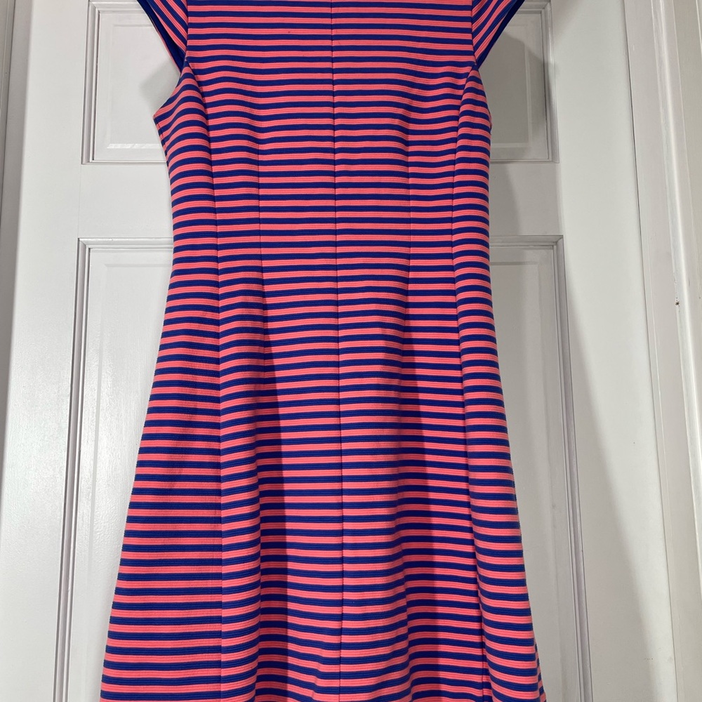 Lilly Pulitzer Vibrant Striped Dress Sz L